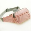 Pink ladies cotton fabric waist bag