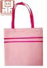 Pink non woven bag