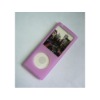 Pink silicone case for iPod nano 4; Silicone case for Nano;OEM&ODM case for ipod all versions;