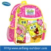 Pink sponge bob kids backpack 2
