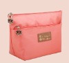 Pink travel cosmetic bag