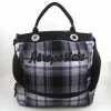 Plaid Cotton Tote Bag