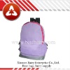 Plain backpack in violet