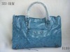 Plain dyed brand name ladies bags wholesale