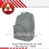 Plain polyester bag in grey color