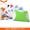 Plastic Back Case with Leather Smart Cover for Ipad 2