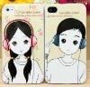 Plastic Hard case for lovers Couples case For iPhone 4G/4S