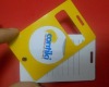 Plastic baggage card