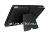 Plastic bluetooth detachable keyboard with leather case for iPad 2