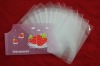 Plastic card holder/card bag