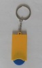 Plastic coin clip keychain/ coin holder keychain