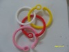Plastic colorful opening rings