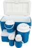 Plastic cooler boxes & bins 3pcs