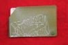 Plastic credit card holder/card bag