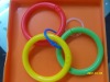 Plastic locking rings for card