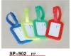 Plastic luggage tag