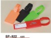 Plastic luggage tag