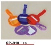 Plastic luggage tag