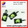 Plastic luggage tag & PVC luggage tag