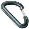 Plastic metal clip carabiner hook (HL-B033)