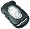 Plastic reflective side release insert buckle (HL-A038)