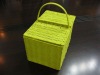 Plastic shopping basket, picnic basket