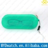 Plastic silicone eyeglass case