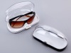Plastic sunglasses case
