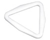 Plastic trangle ring buckle(H3001)