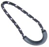 Plastic zipper slider curved puller (HL-W007)