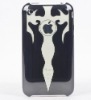 Plated plastic hard case protective mobile phone case for apple iPhone 3gs case