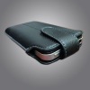 Plug-in Design Leather Case for iPhone4