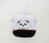 Plush panda kids animal bags