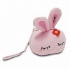 Plush rabbit Coin Bag