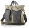 Pocket style man handbag