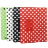 Polka Dot Leather Stand Cover Case For iPad 2