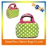 Polka Dot school lunch bag