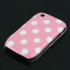 Polka Dots Hard Plastic Case for Blackberry 8520 8530