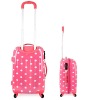 Polka dot printing PC trolley travel luggage(Hi7613)