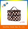 Polka dots cosmetic bag