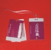 Polybag Plastic travel tag