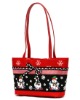 Polyester Christmas Gift bag,toto bag,shoulder bag