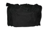 Polyester black sports bag