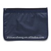 Polyester document bag with zipper