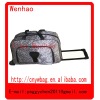Polyester fabric fashional travelling trolley luggage bags for business