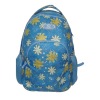 Polyester flower backpack