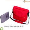 Polyester shoulder mummy diaper nappy bag