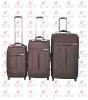 Polyester travelling luggage