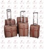 Polyester travelling luggage