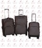 Polyester travelling luggage